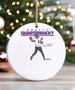 Lamar Jackson Pretty Quarterbacky Baltimore Ravens T Shirts