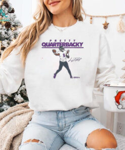 Lamar Jackson Pretty Quarterbacky Baltimore Ravens T Shirts