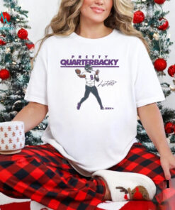 Lamar Jackson Pretty Quarterbacky Baltimore Ravens T Shirts
