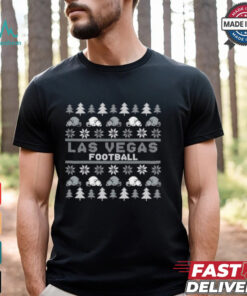 Las Vegas Football Pattern Christmas Shirt