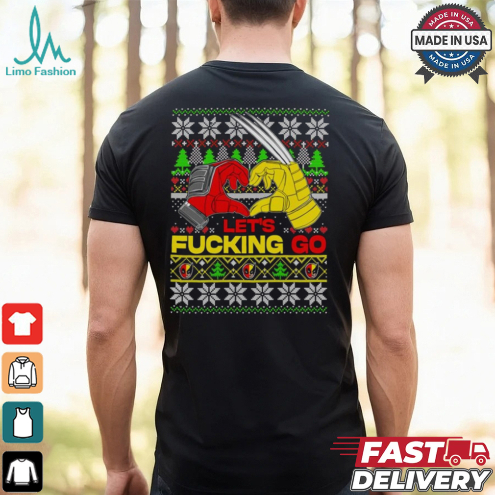Let's Go Deadpool Wolverine Shirt Let's Go Deadpool Wolverine Shirt