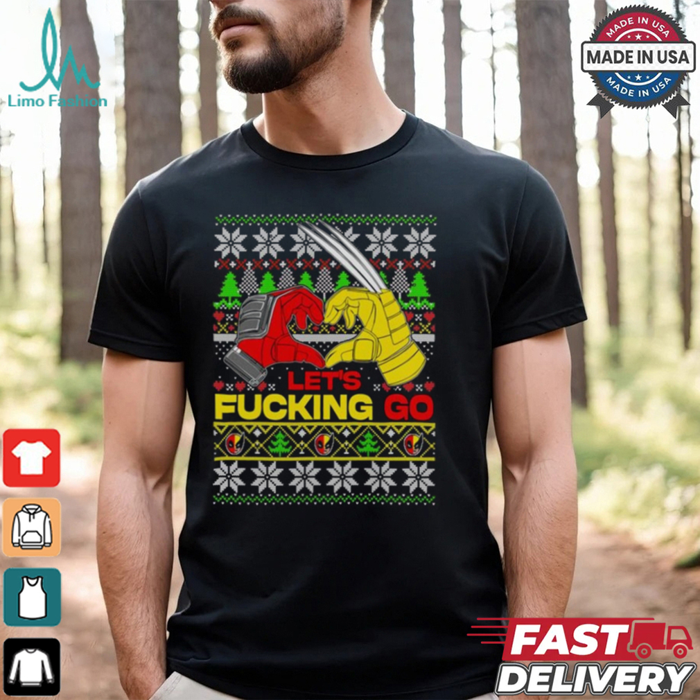 Let's Go Deadpool Wolverine Shirt Let's Go Deadpool Wolverine Shirt