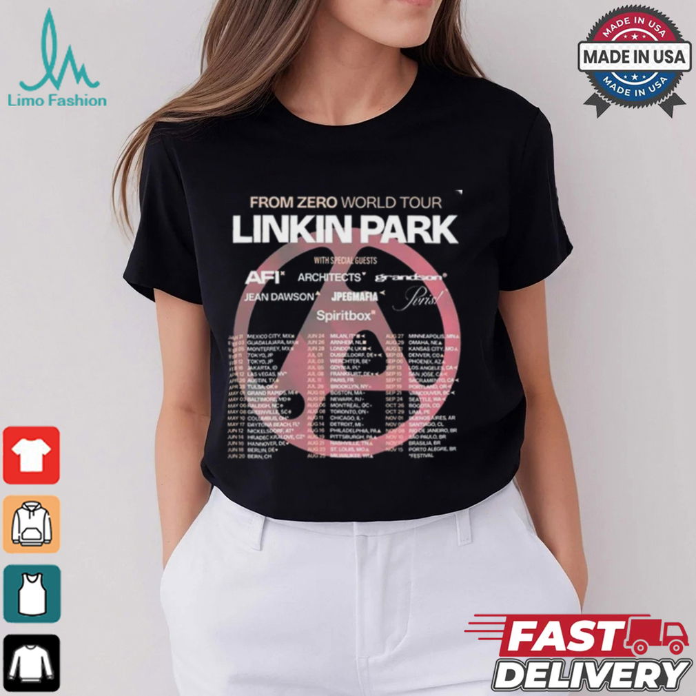 Linkin Park From Zero World Tour 2025 Shirt Linkin Park From Zero World Tour 2025 Shirt