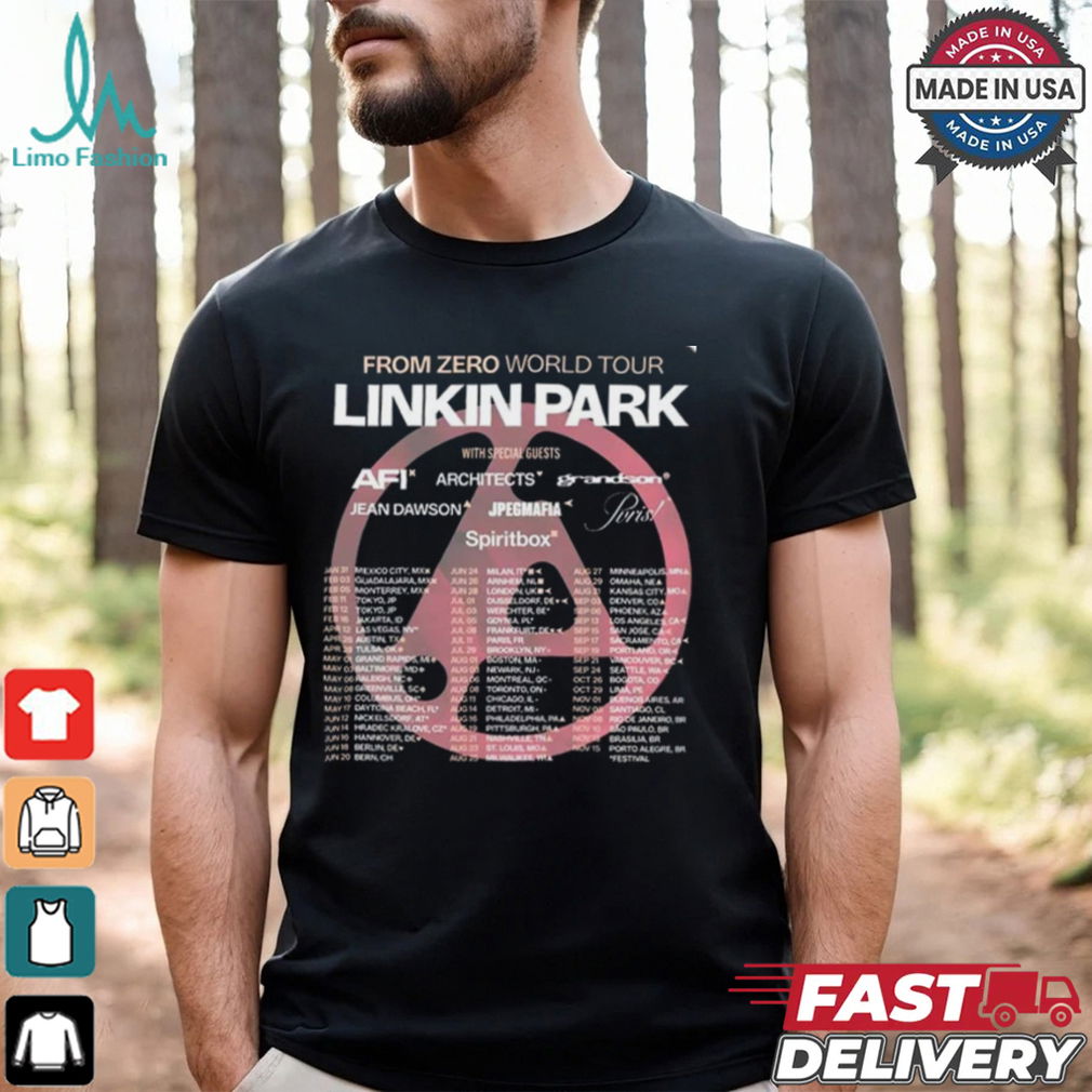 Linkin Park From Zero World Tour 2025 Shirt Linkin Park From Zero World Tour 2025 Shirt