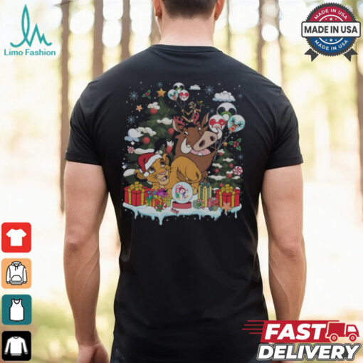 Lion King Christmas Shirt, Disneyland Animal Kingdom Christmas Shirt