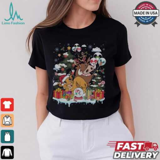 Lion King Christmas Shirt, Disneyland Animal Kingdom Christmas Shirt