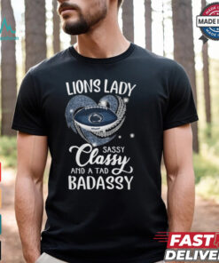 Lions Laydy Sassy Classy And A Tad Badassy Shirt