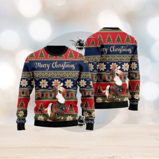 Llamas Superior Ugly Christmas Sweater