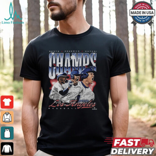 Los Angeles Baseball 2024 Champs Trio Vintage Shirt