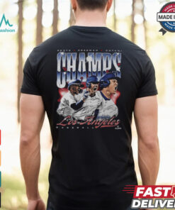 Los Angeles Baseball 2024 Champs Trio Vintage Shirt
