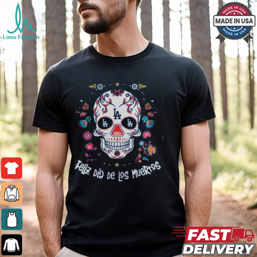 Los Angeles Dodgers Dia De Los Muertos Baseball Shirt Los Angeles Dodgers Dia De Los Muertos Baseball Shirt