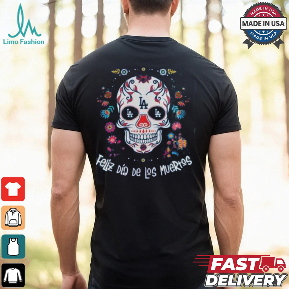Los Angeles Dodgers Dia De Los Muertos Baseball Shirt Los Angeles Dodgers Dia De Los Muertos Baseball Shirt