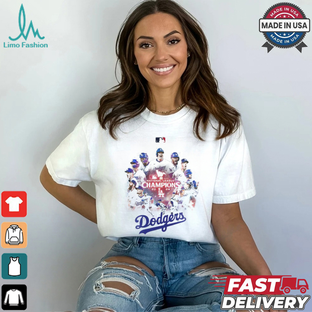 Los Angeles Dodgers National League Champions Baseball Shirt Los Angeles Dodgers National League Champions Baseball Shirt