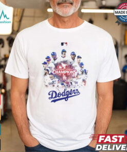 Los Angeles Dodgers National League Champions Baseball Shirt