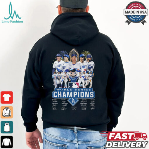 Los Angeles Dodgers World Series Champions 2024 Champs Memories T Shirt
