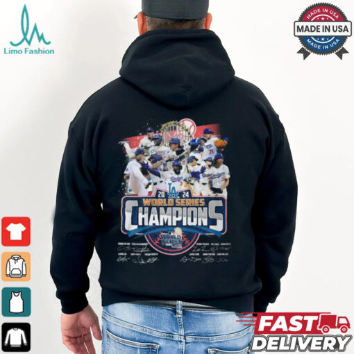 Los Angeles Dodgers World Series Champions 2024 Shirt