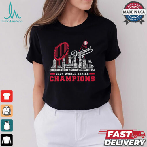 Los Angeles Dodgers World Series Champions 2024 Signature City Shirt