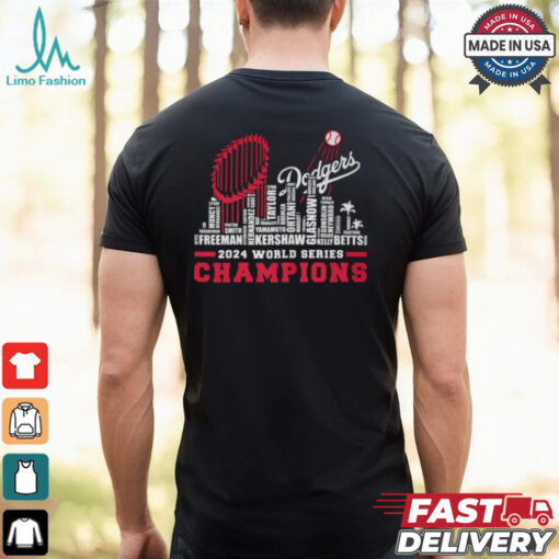 Los Angeles Dodgers World Series Champions 2024 Signature City Shirt