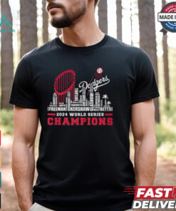 Los Angeles Dodgers World Series Champions 2024 Signature City Shirt
