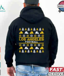 Los Angeles R Football Pattern Christmas Shirt