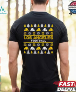 Los Angeles R Football Pattern Christmas Shirt