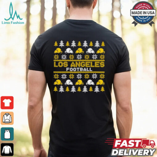 Los Angeles R Football Pattern Christmas Shirt