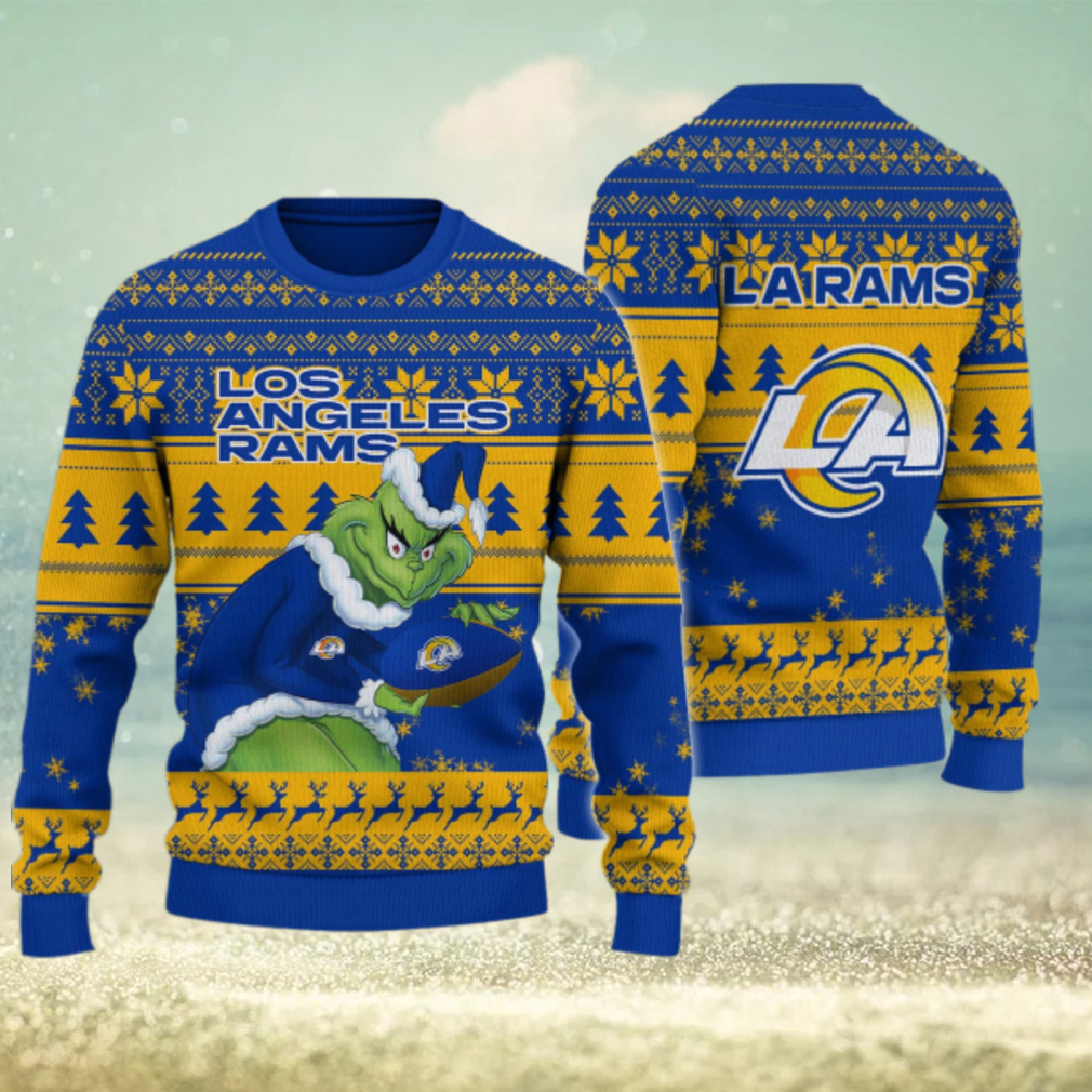 Los Angeles Rams Grinch Ugly Christmas Sweater Los Angeles Rams Grinch Ugly Christmas Sweater
