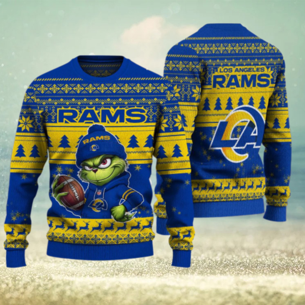 Los Angeles Rams The Grinch Ugly Christmas Sweater NFL Xmas Gift Los Angeles Rams The Grinch Ugly Christmas Sweater NFL Xmas Gift