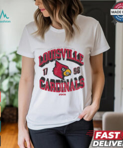 Louisville Cardinals Court Arched Wordmark T Shirt