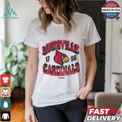 Louisville Cardinals Court Arched Wordmark T Shirt