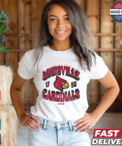 Louisville Cardinals Court Arched Wordmark T Shirt