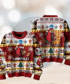 Louisville Cardinals Football They Not Like Us Christmas Ugly Sweater