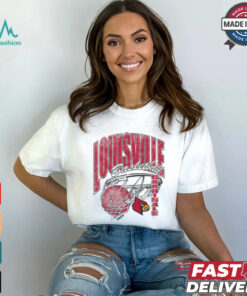 Louisville Cardinals Script Swish T Shirt
