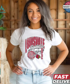 Louisville Cardinals Script Swish T Shirt