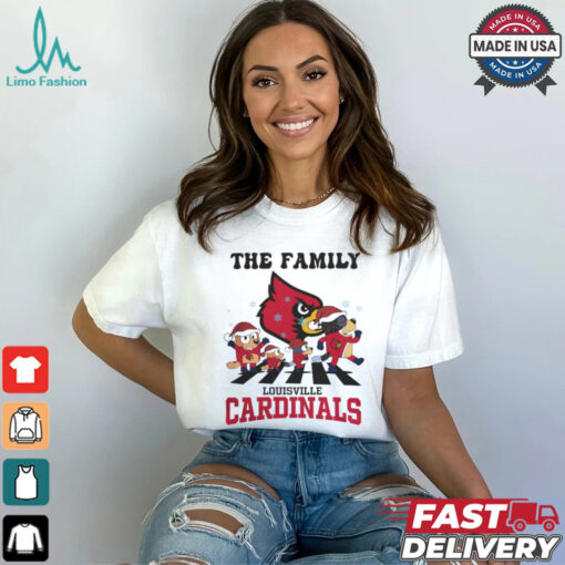 Louisville Cardinals X Family Bluey Merry Christmas 2024 Shirt