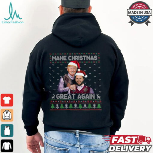 Make Christmas Great Again Trump Vance Shirt
