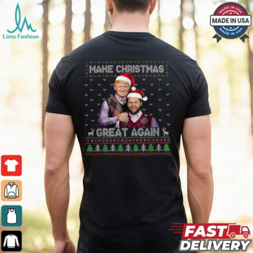 Make Christmas Great Again Trump Vance Shirt