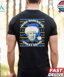 Make Hanukkah Great Again Trump Santa Shirt