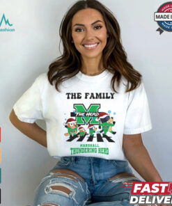 Marshall Thundering Herd X Family Bluey Merry Christmas 2024 Shirt