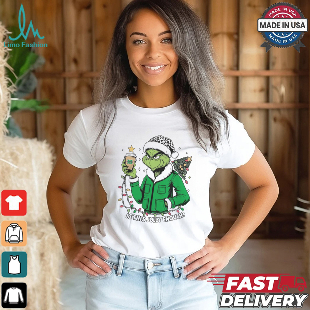 Marshall Thundering Herd x Santa Grinch Is This Jolly Enough Merry Christmas Shirt Marshall Thundering Herd x Santa Grinch Is This Jolly Enough Merry Christmas Shirt