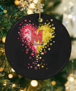 Maryland Terrapins Crystal Heart Shirt