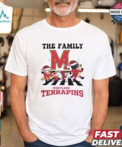 Maryland Terrapins X Family Bluey Merry Christmas 2024 Shirt