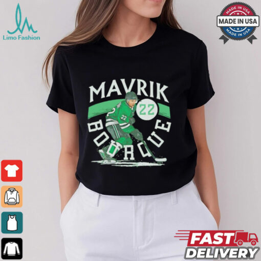 Mavrik Bourque 22 Dallas Stars Hockey 2024 shirt