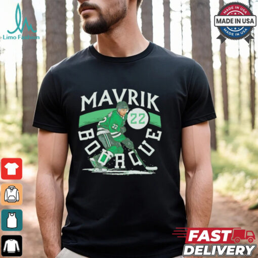 Mavrik Bourque 22 Dallas Stars Hockey 2024 shirt
