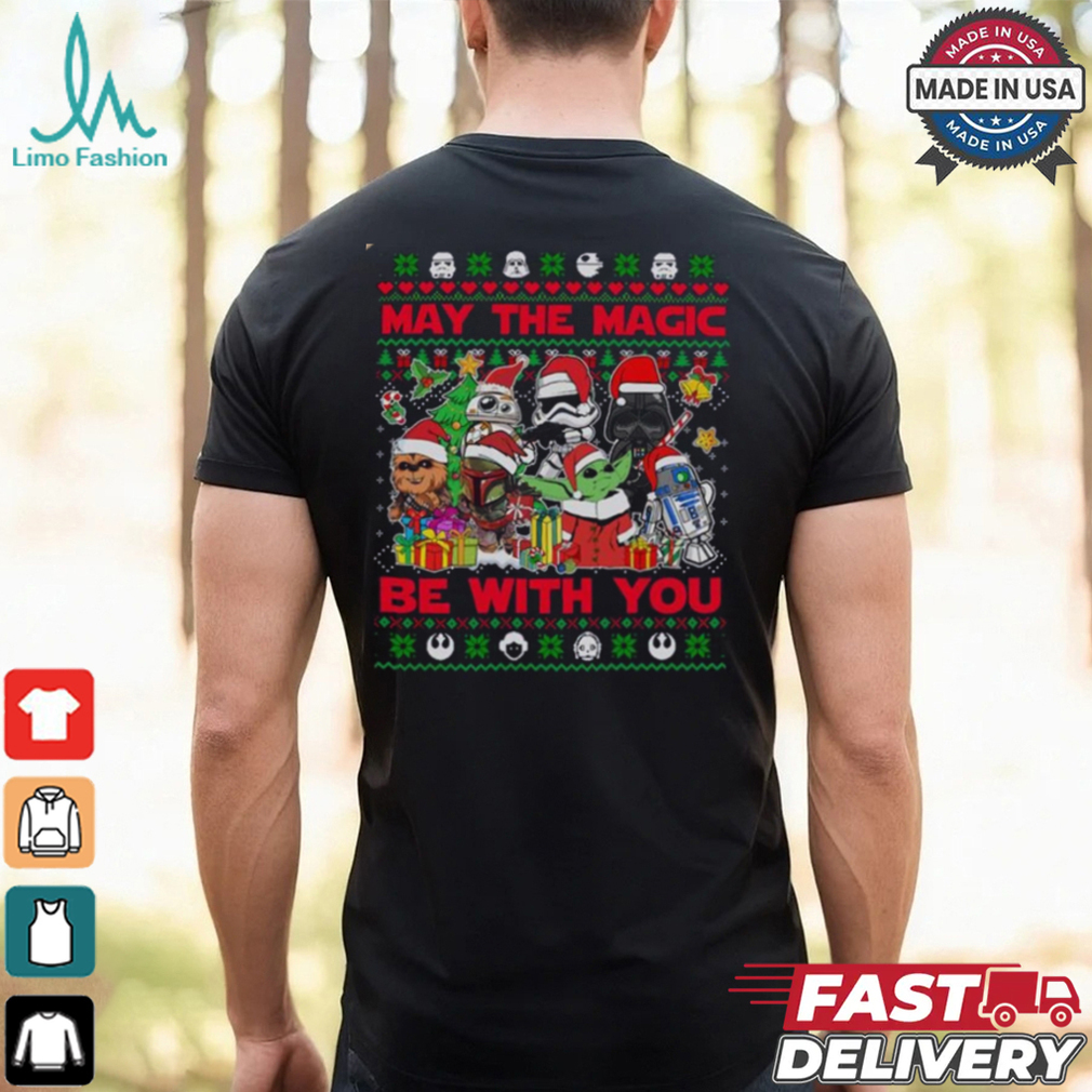 May The Magic Be With You Ugly Christmas Shirt May The Magic Be With You Ugly Christmas Shirt