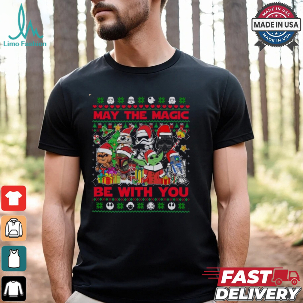 May The Magic Be With You Ugly Christmas Shirt May The Magic Be With You Ugly Christmas Shirt