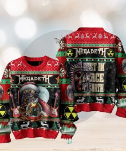 Megadeth Thrash Mental Band 2024 Ugly Christmas Sweater