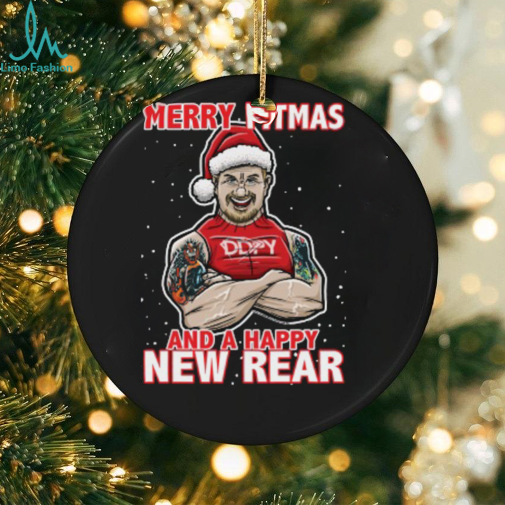 Merry Fitmas and a Happy New Rear shirt Merry Fitmas and a Happy New Rear shirt