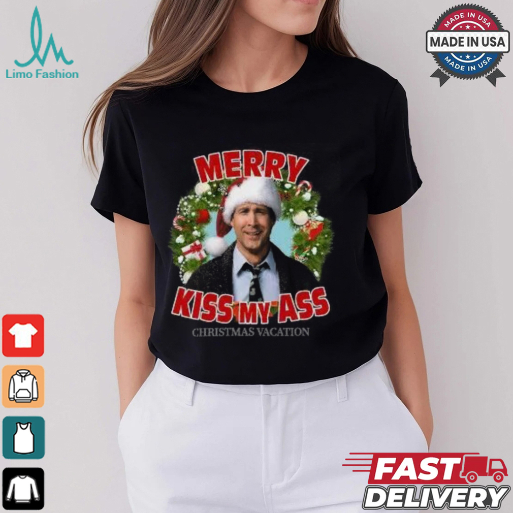 Merry Kiss My Ass National Lampoons XMAS Shirt Merry Kiss My Ass National Lampoons XMAS Shirt