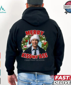 Merry Kiss My Ass National Lampoons XMAS Shirt
